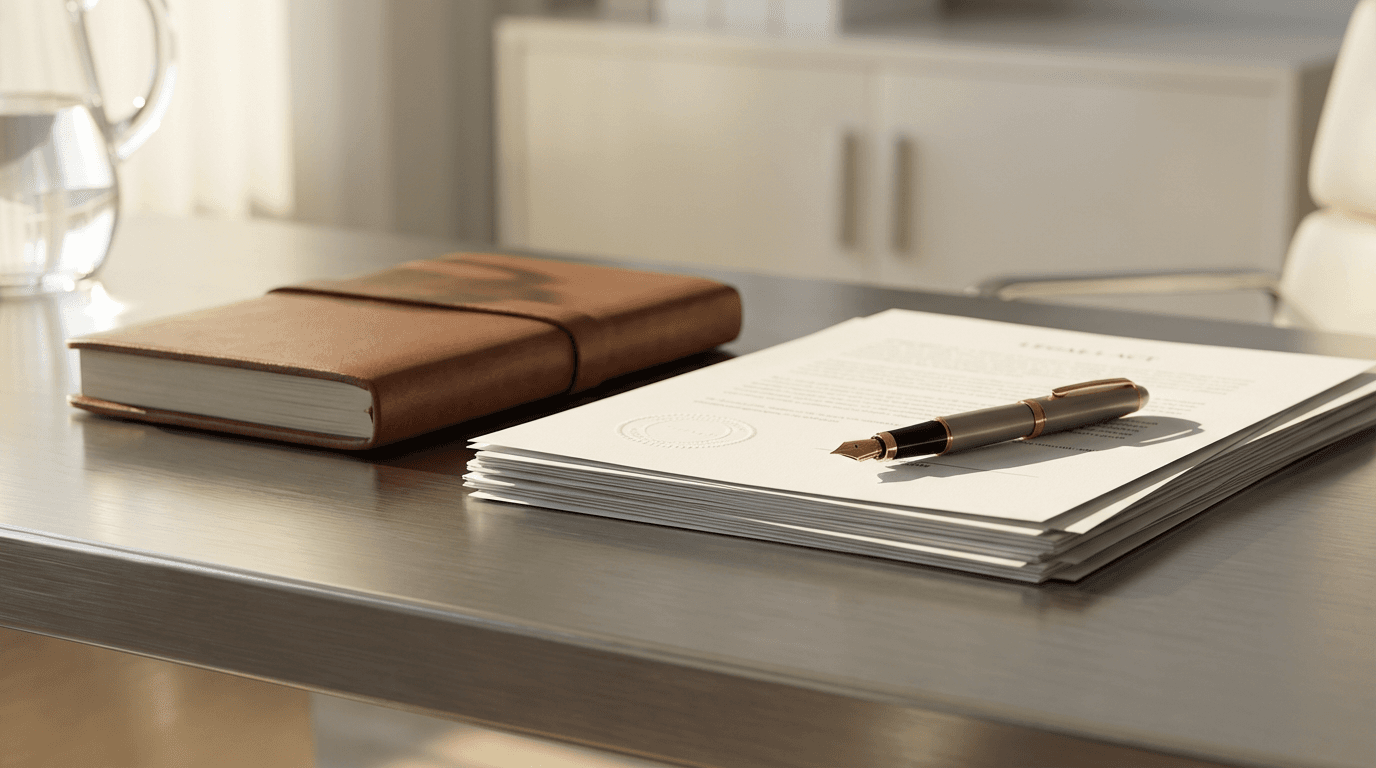 Business document notarization